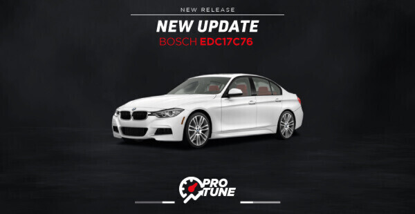 ProTune ora supporta BOSCH EDC17C76 su motori BMW Diesel